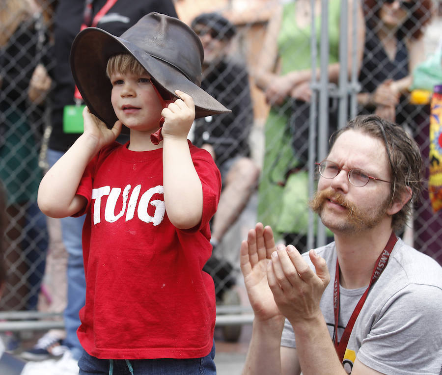 Artizani durante la jornada del viernes en el TAC