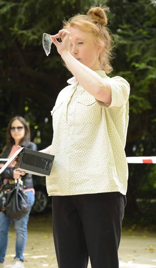 Actuación de Cirque Barbette en el Campo Grande.