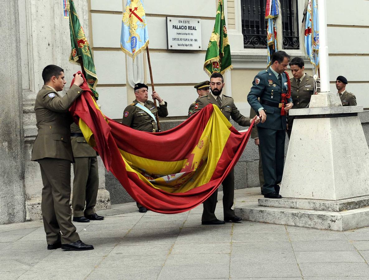 Una exhibición de equipos y vehículos cierra la Semana de las Fuerzas Armadas en Valladolid