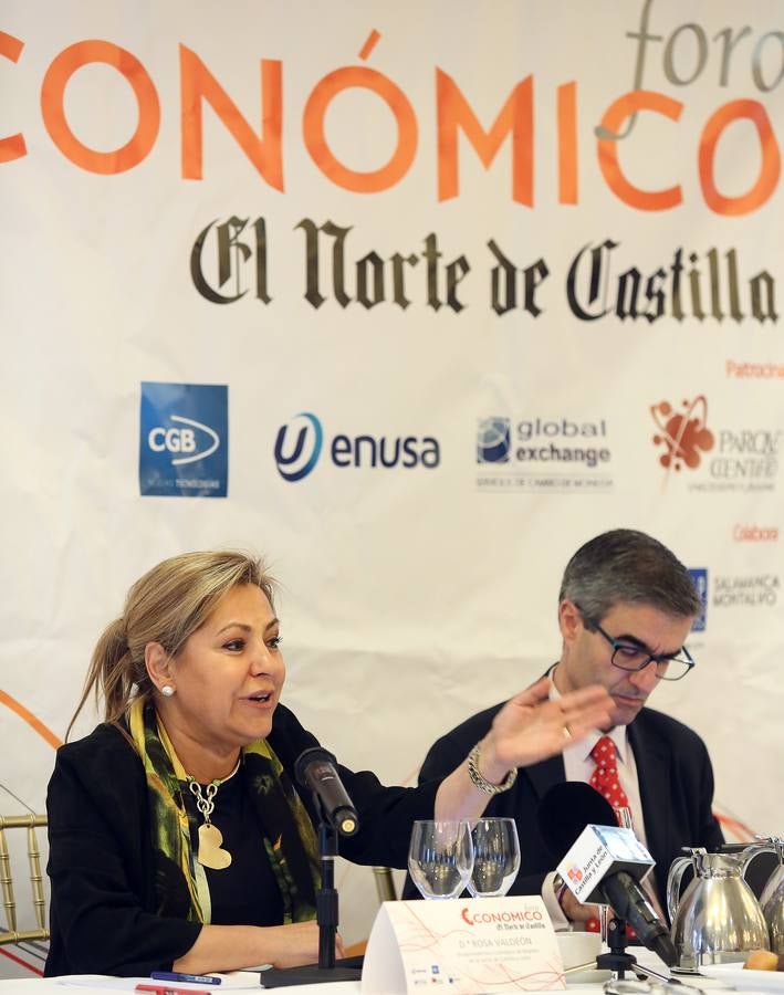 Rosa Valdeón participa en el Foro Económico de El Norte en Salamanca