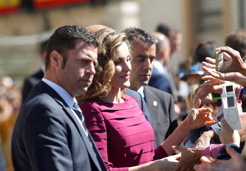 Los Reyes entregan en Palencia los Premios Nacionales de Cultura (2/3)