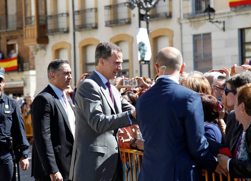 Los Reyes entregan en Palencia los Premios Nacionales de Cultura (2/3)