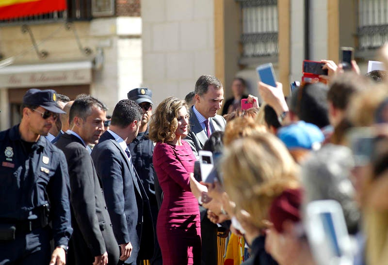 Los Reyes entregan en Palencia los Premios Nacionales de Cultura (2/3)