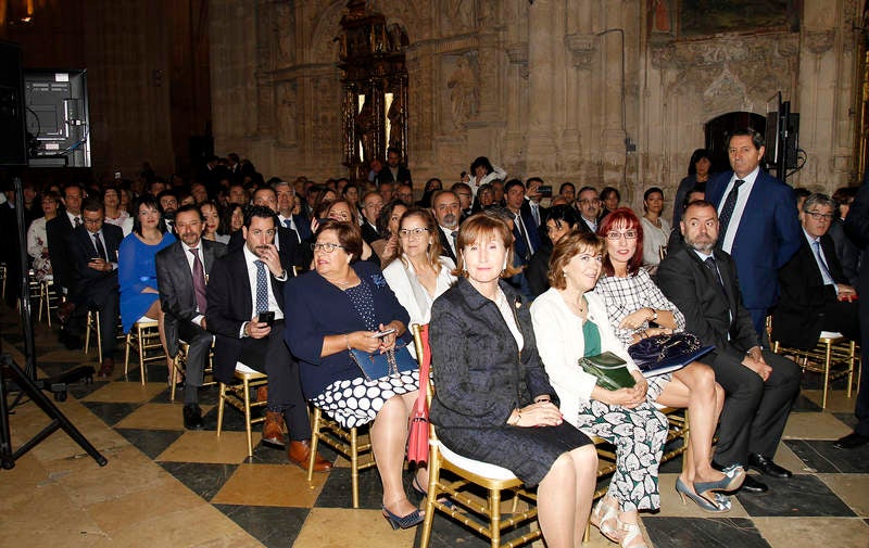 Los Reyes entregan en Palencia los Premios Nacionales de Cultura (2/3)