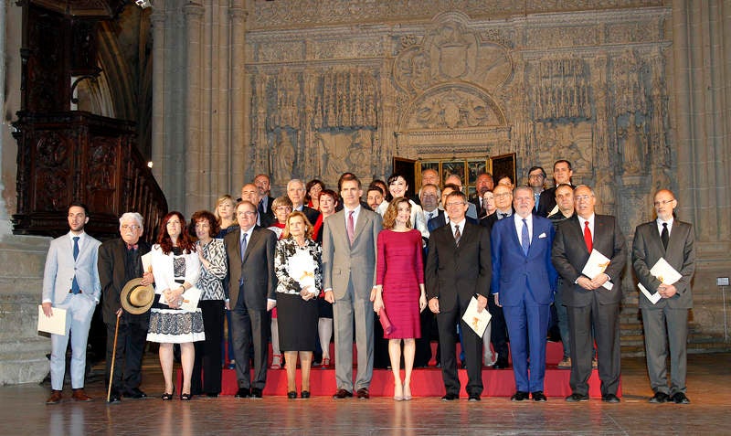 Los Reyes entregan en Palencia los Premios Nacionales de Cultura (3/3)