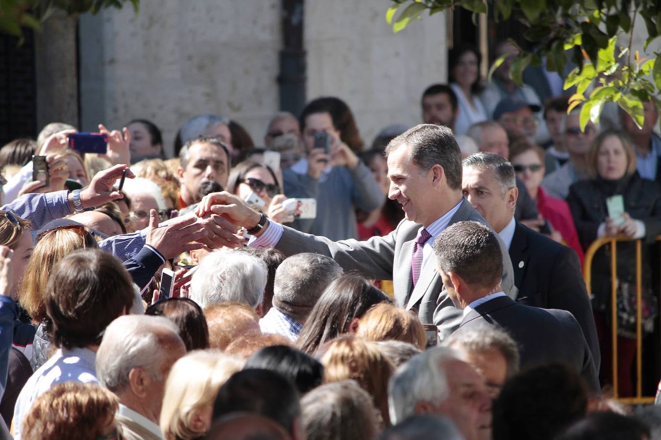 Los Reyes entregan en Palencia los Premios Nacionales de Cultura (1/3)