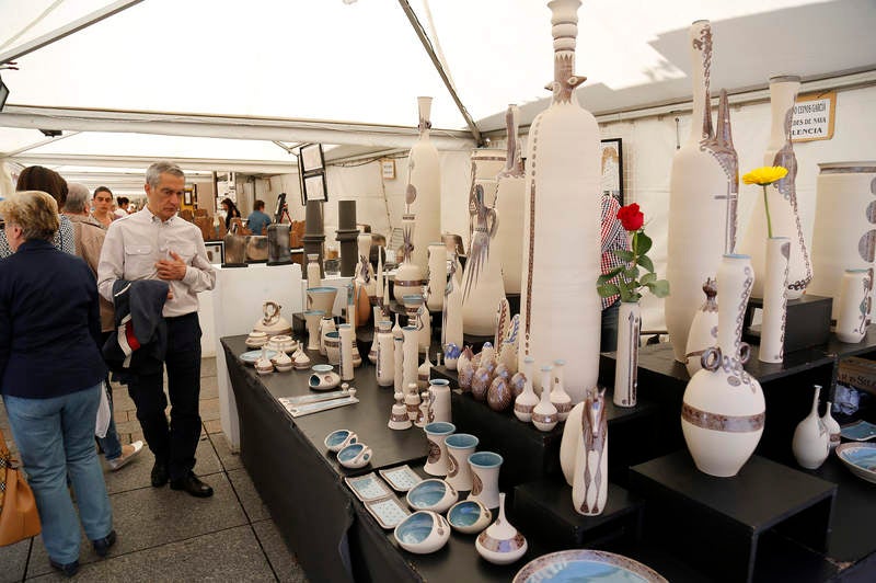 Inauguración de la Muestra de Cerámica de la Feria Chica de Palencia