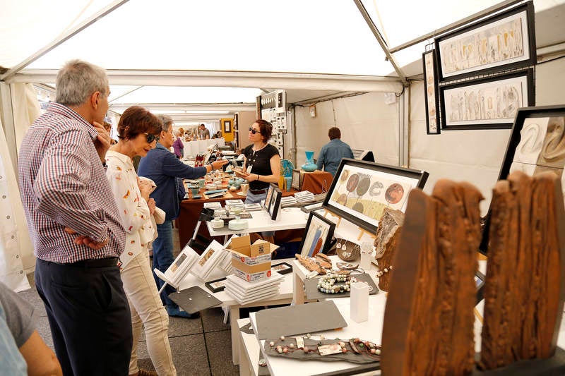 Inauguración de la Muestra de Cerámica de la Feria Chica de Palencia