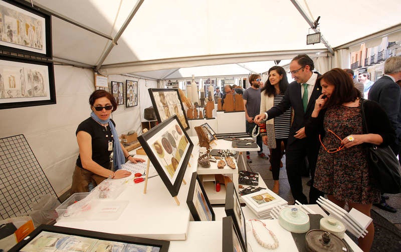 Inauguración de la Muestra de Cerámica de la Feria Chica de Palencia