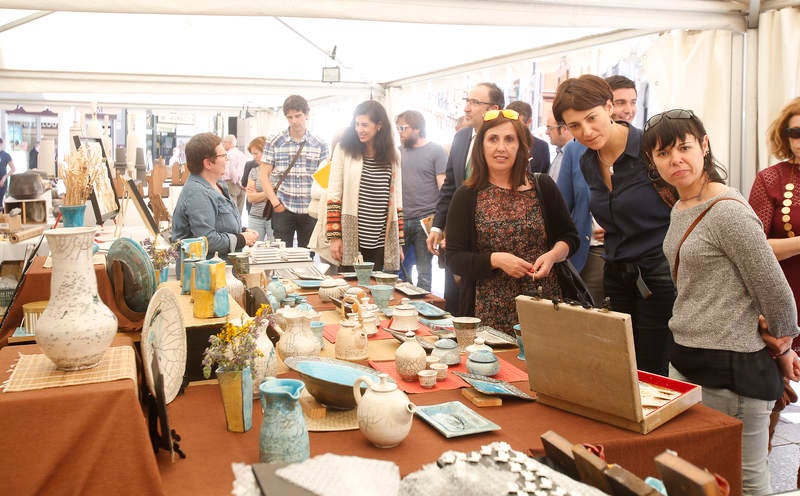 Inauguración de la Muestra de Cerámica de la Feria Chica de Palencia