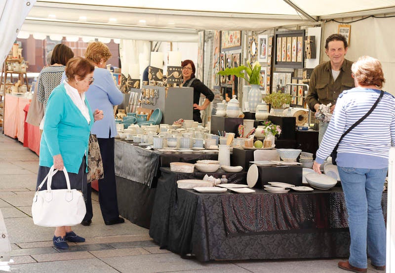 Inauguración de la Muestra de Cerámica de la Feria Chica de Palencia