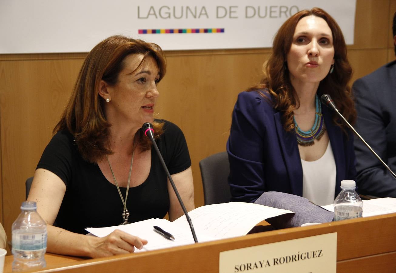 Los candidatos al Congreso por Valladolid participan en un debate en Laguna de Duero