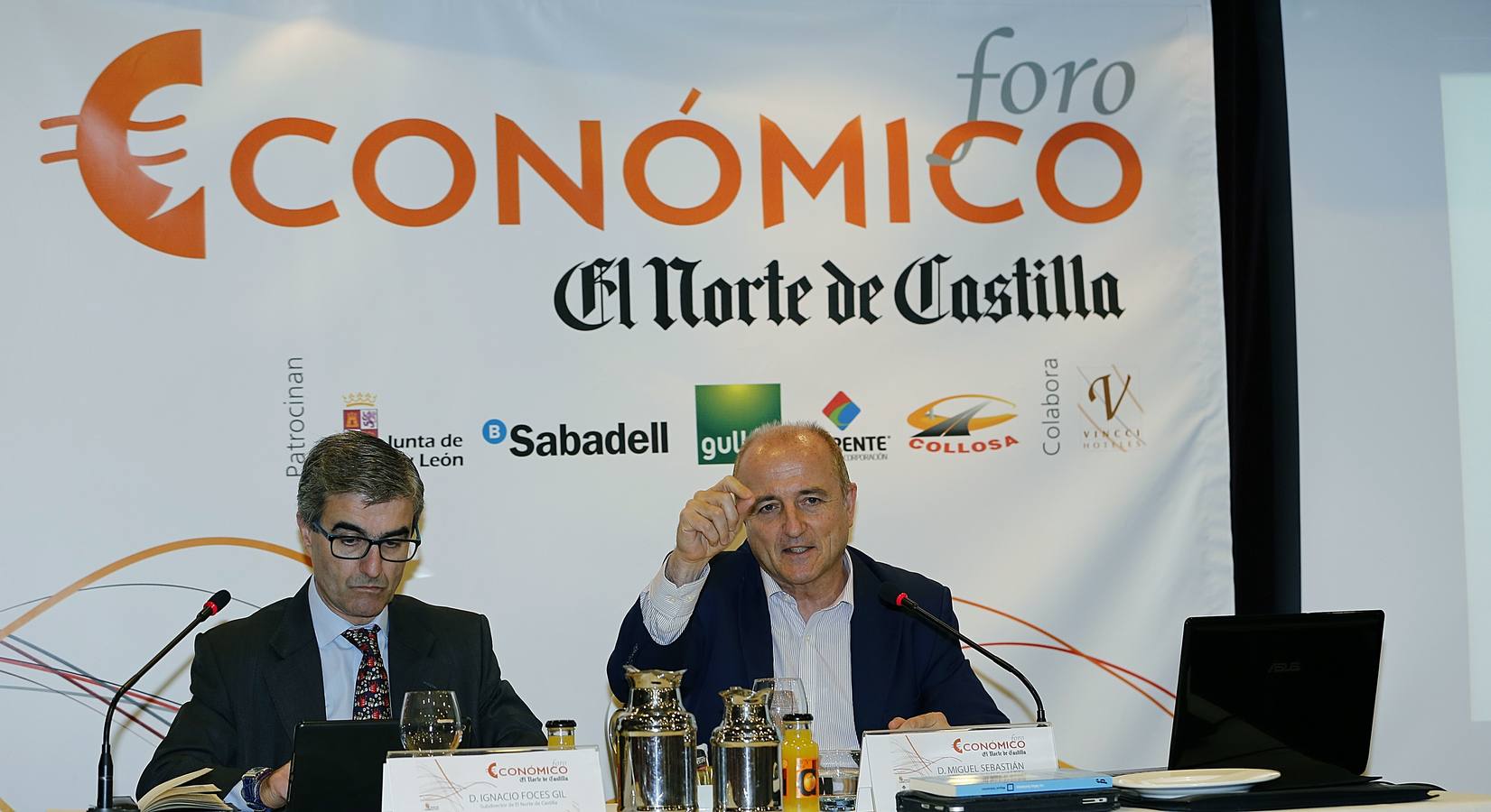 El exministro Miguel Sebastián participa en el Foro Económico de El Norte de Castilla