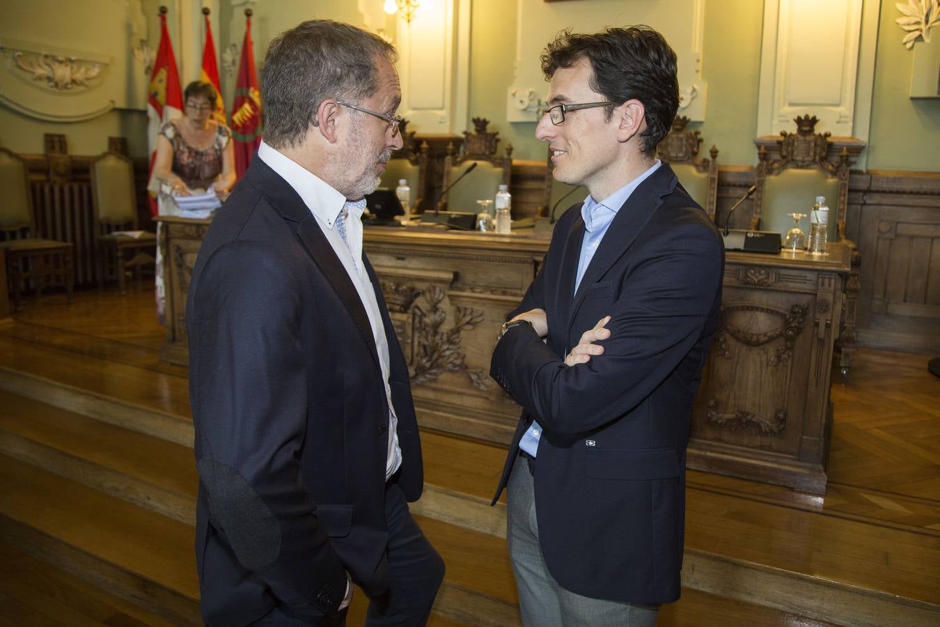 Pleno en el Ayuntamiento de Valladolid