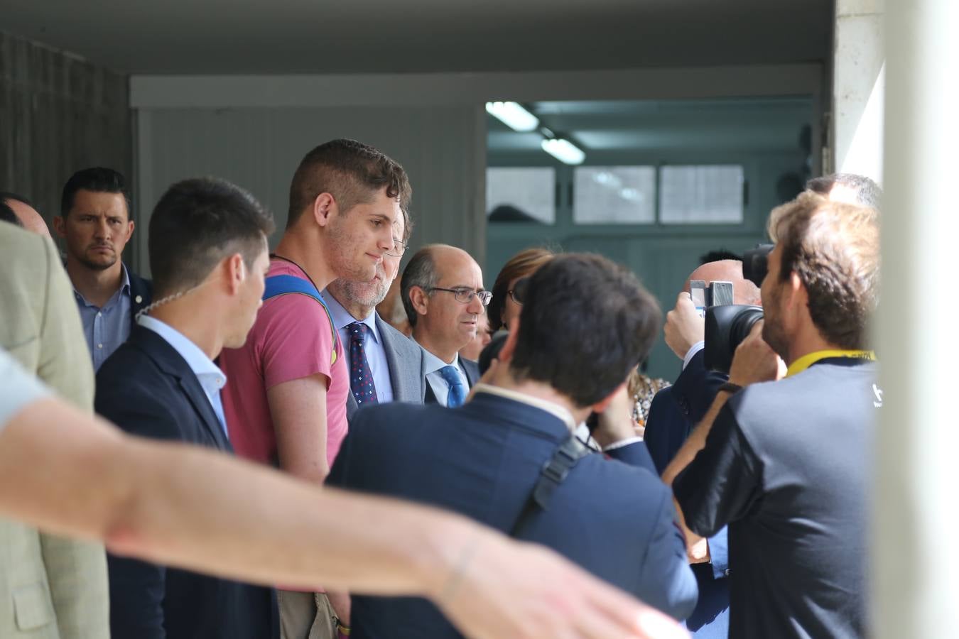 Mariano Rajoy visita la sede de Asprodes en Salamanca