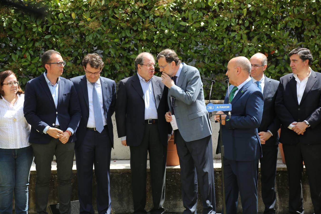 Mariano Rajoy visita la sede de Asprodes en Salamanca