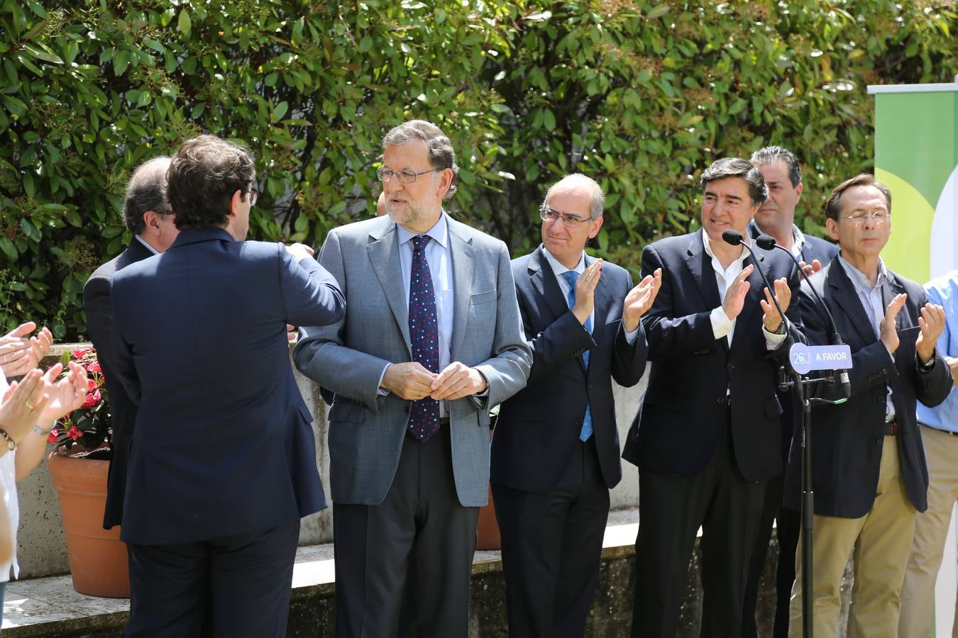 Mariano Rajoy visita la sede de Asprodes en Salamanca