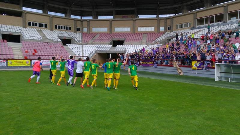 El Deportivo Palencia se impone al Logroñés (1-3)