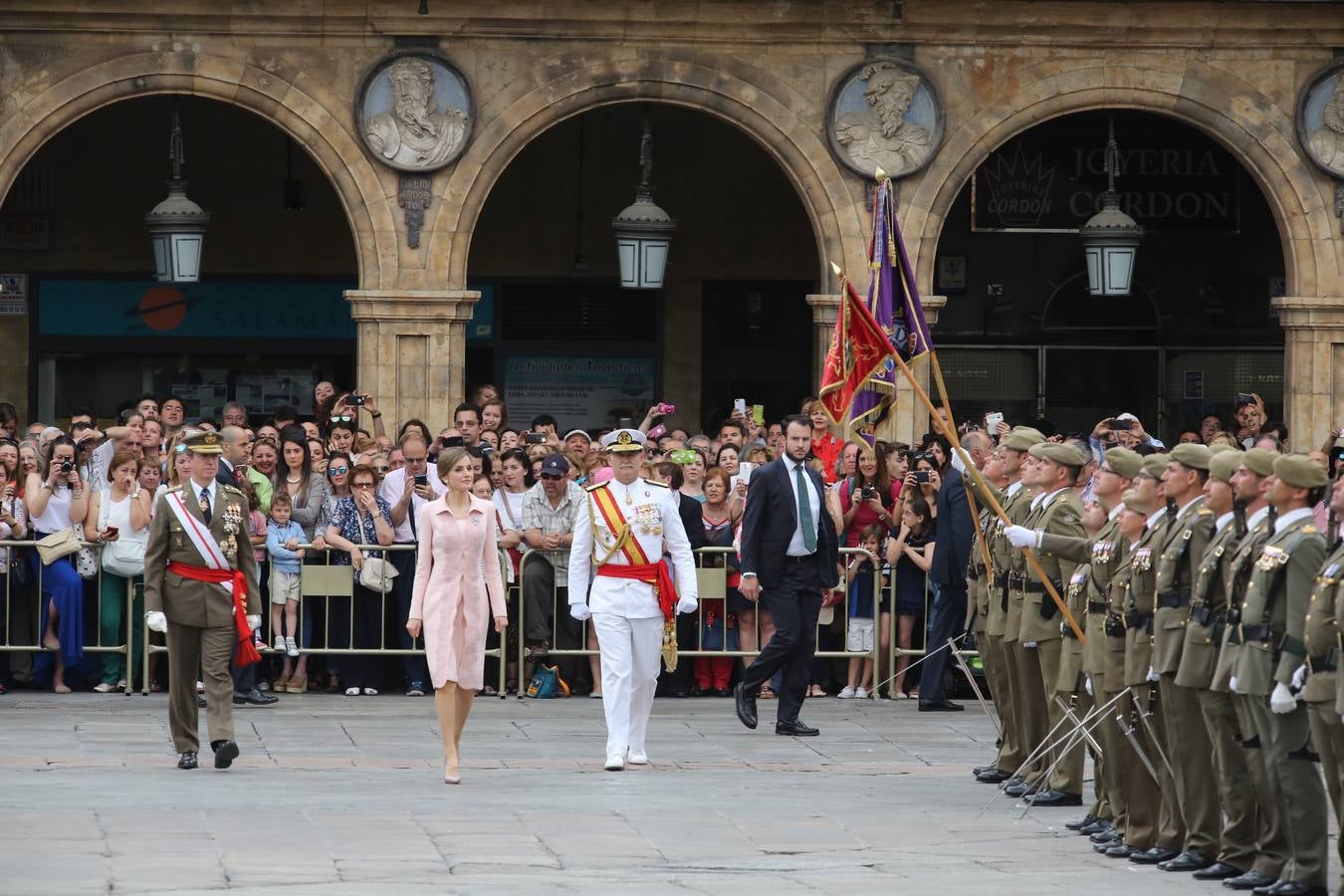 La Reina Letizia visita Salamanca (1/2)