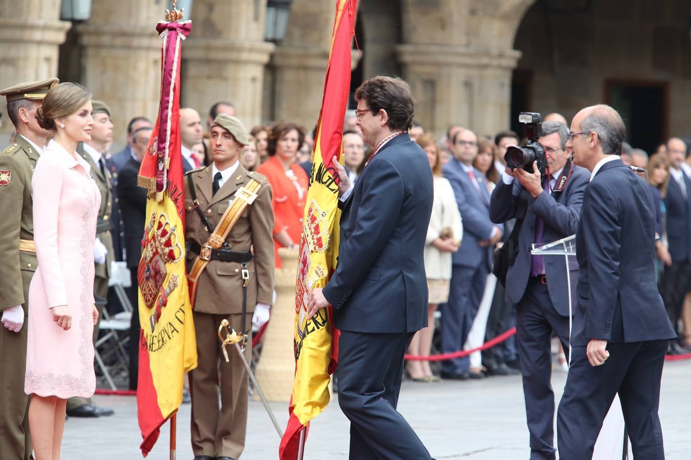 La Reina Letizia visita Salamanca (1/2)