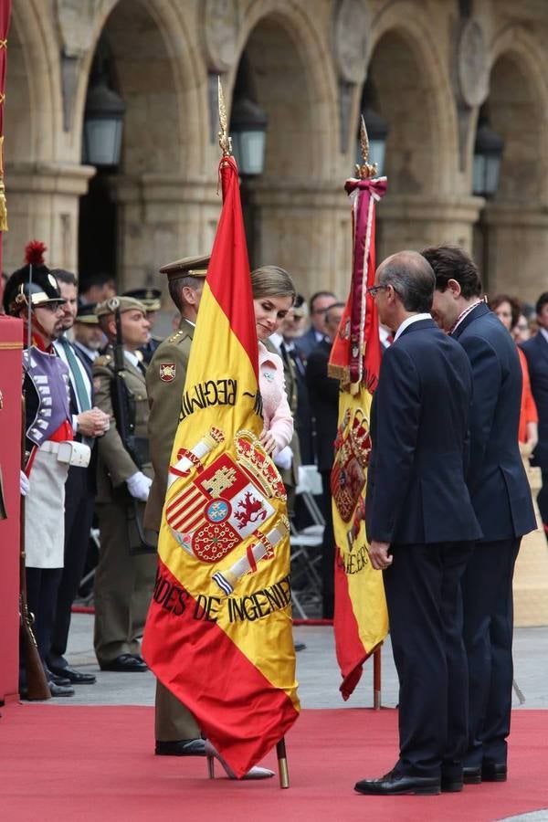 La Reina Letizia visita Salamanca (1/2)