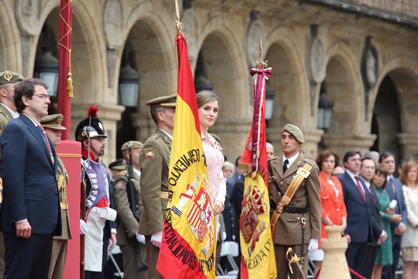 La Reina Letizia visita Salamanca (1/2)