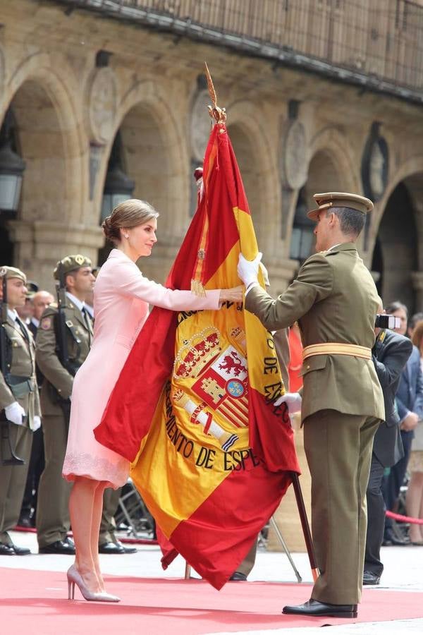 La Reina Letizia visita Salamanca (1/2)