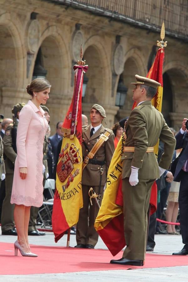 La Reina Letizia visita Salamanca (1/2)