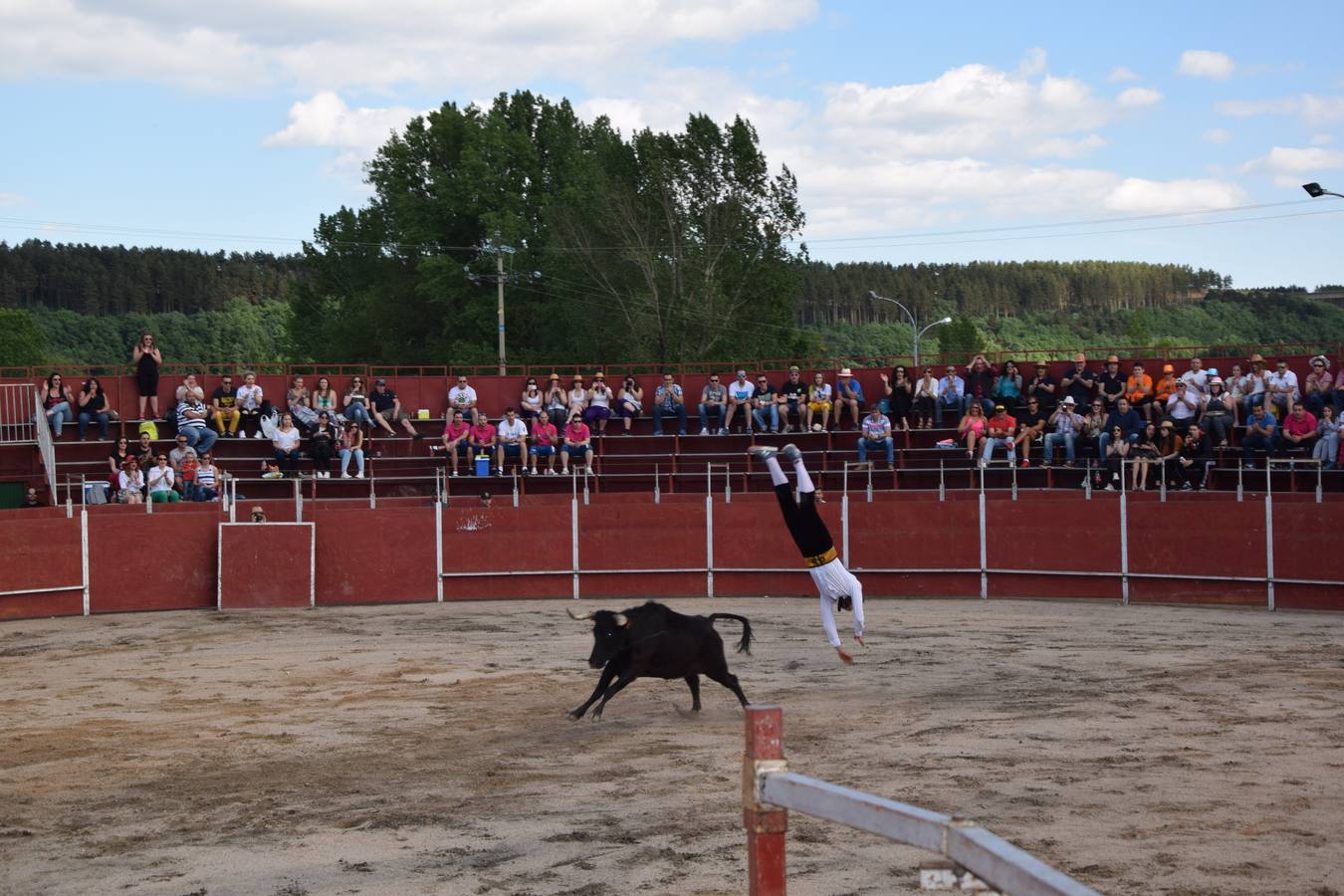 Espectáculo de recortes en las fiestas de Guardo