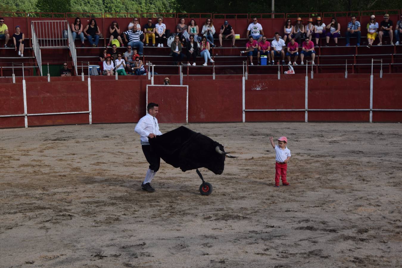 Espectáculo de recortes en las fiestas de Guardo