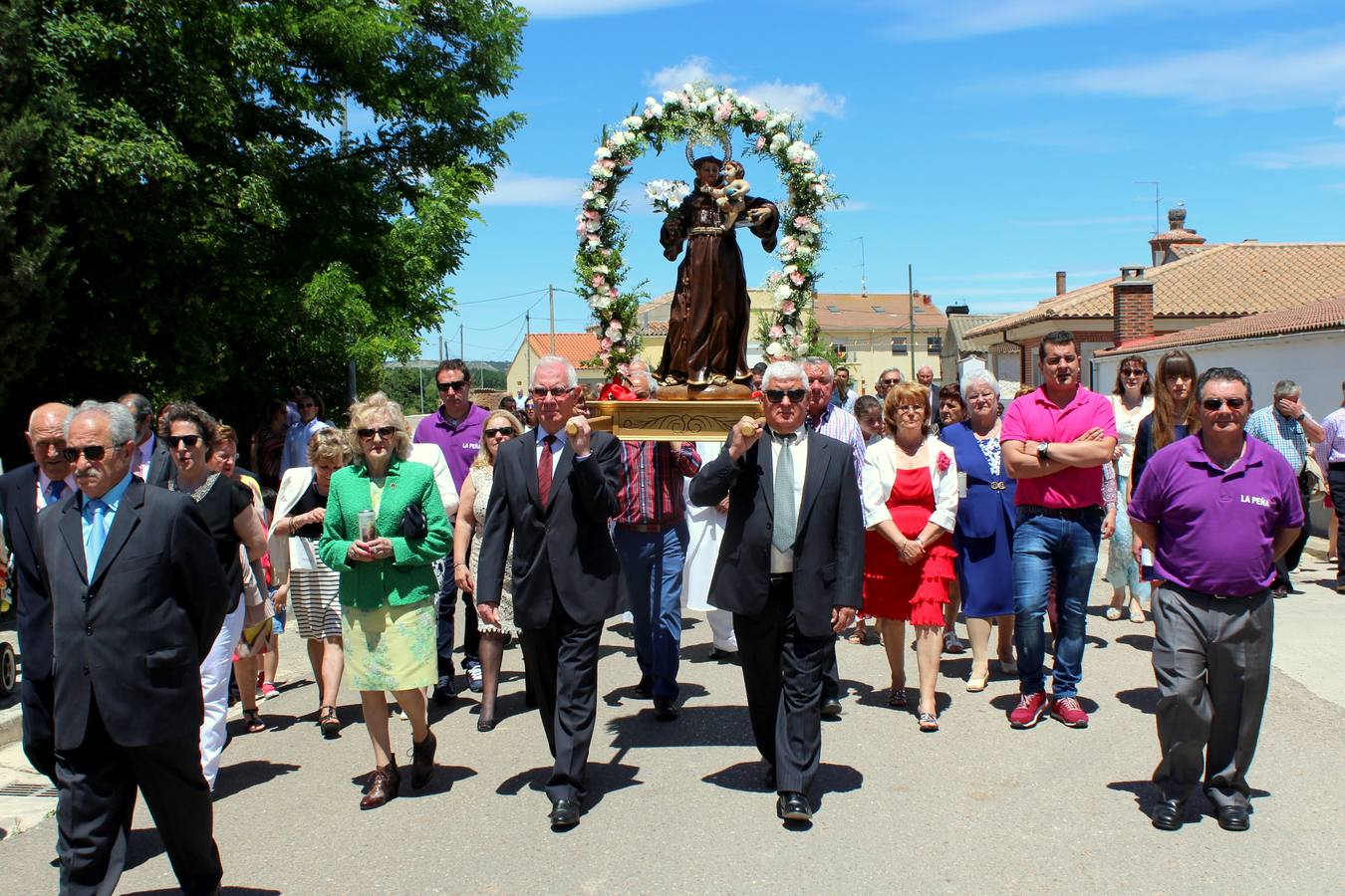 Soto de Cerrato se viste de gala durante las fiestas patronales de San Antonio de Padua