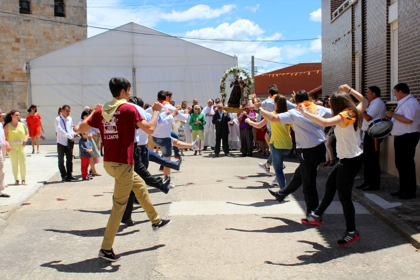 Soto de Cerrato se viste de gala durante las fiestas patronales de San Antonio de Padua