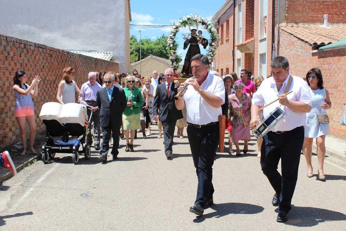 Soto de Cerrato se viste de gala durante las fiestas patronales de San Antonio de Padua