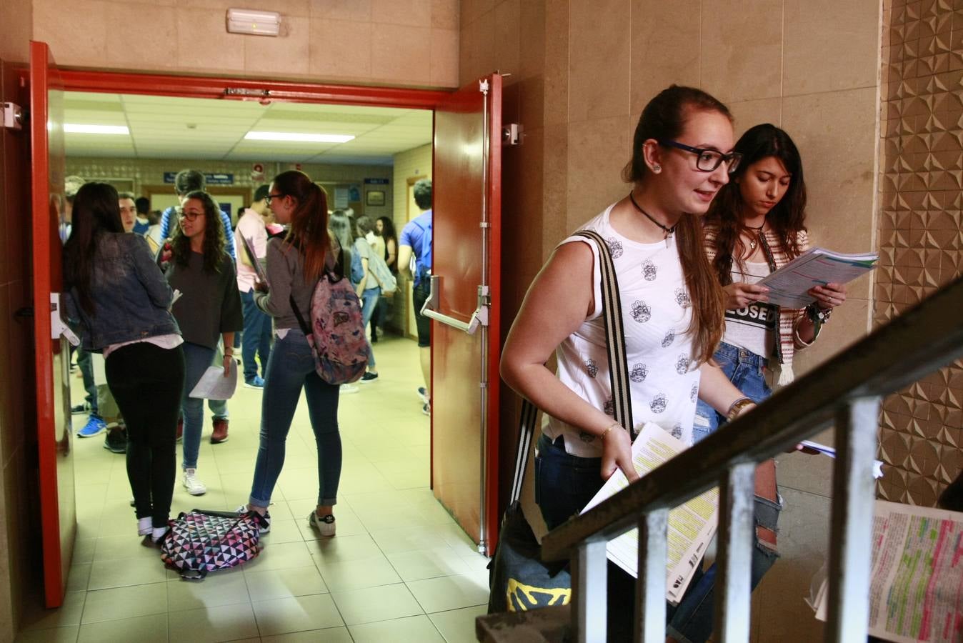 La última selectividad para las estudiantes salmantinos (1/2)