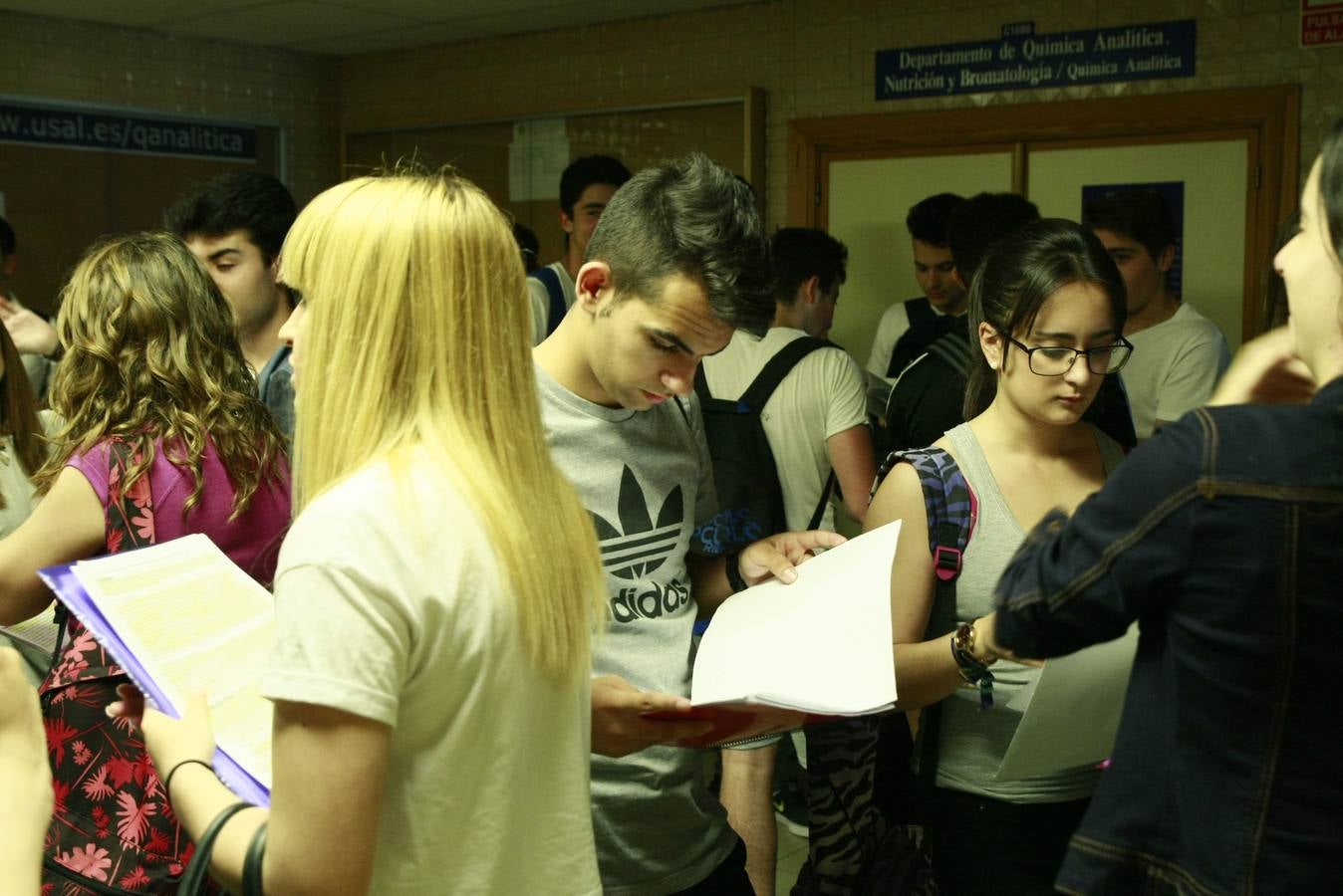 La última selectividad para las estudiantes salmantinos (1/2)