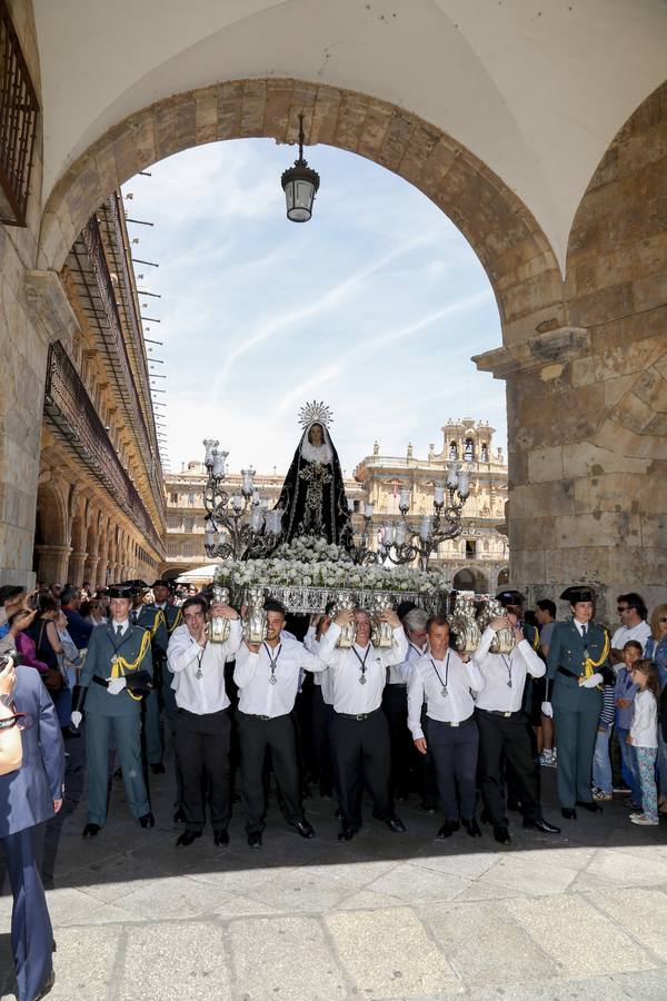 Procesión extraordinaria por el 75 aniversario de la Virgen de la Soledad