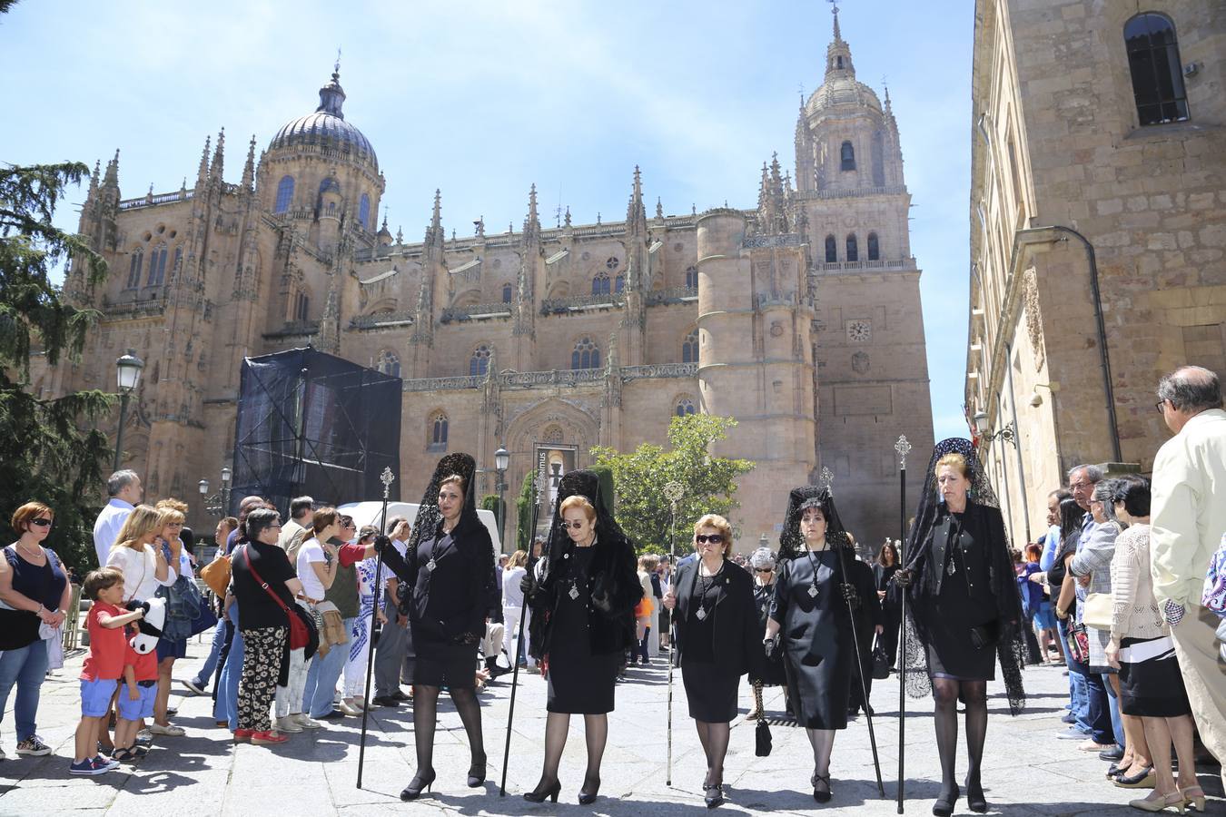 Procesión extraordinaria por el 75 aniversario de la Virgen de la Soledad