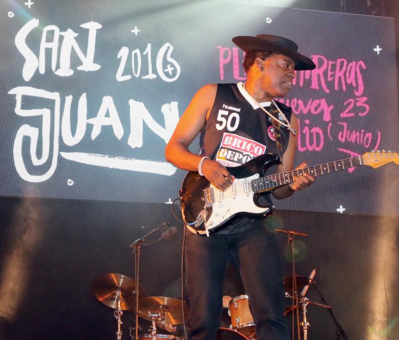 Noche de San Juan en la playa de Las Moreras de Valladolid