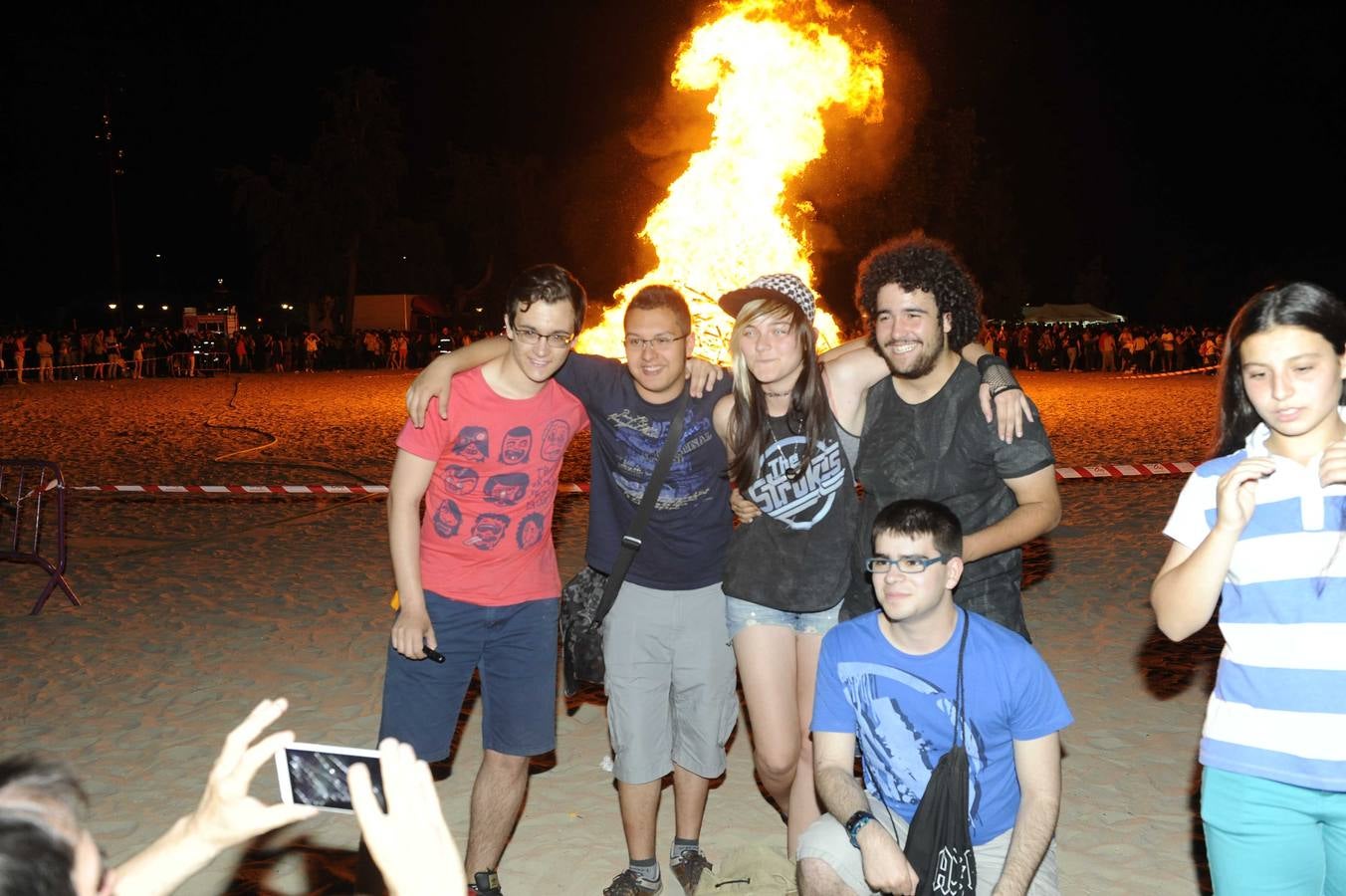 Noche de San Juan en la playa de Las Moreras de Valladolid (3/3)