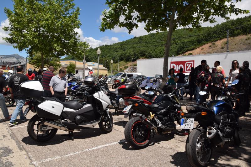 Concentración motera Lechazos en Guardo