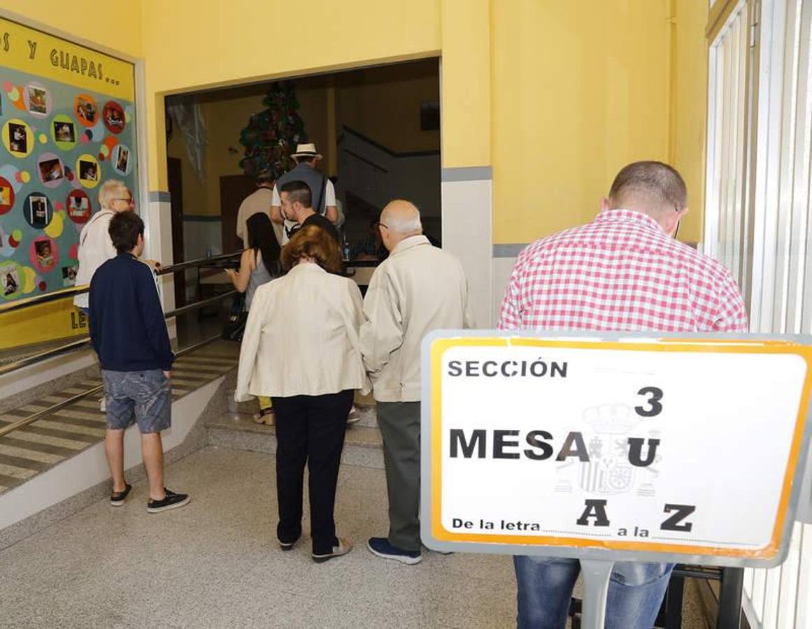 Jornada electoral en Palencia