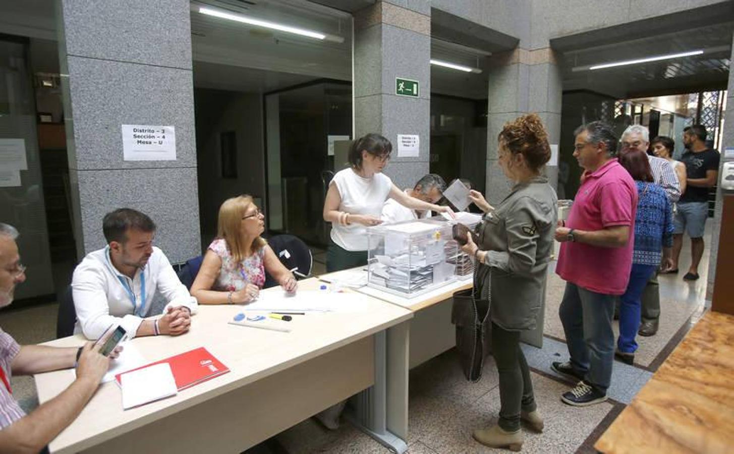 Jornada electoral en Palencia