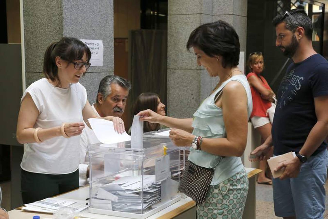 Jornada electoral en Palencia