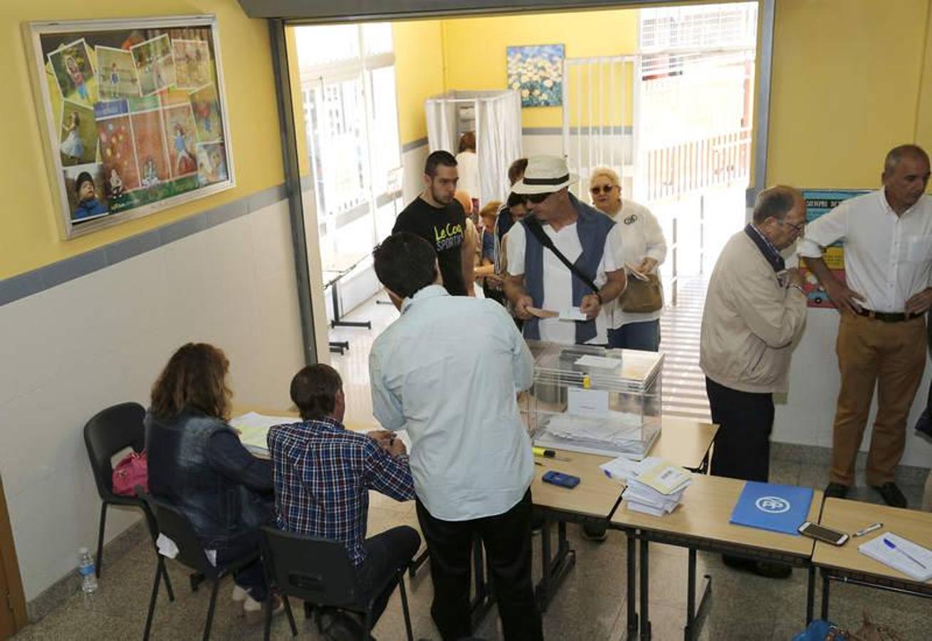 Jornada electoral en Palencia