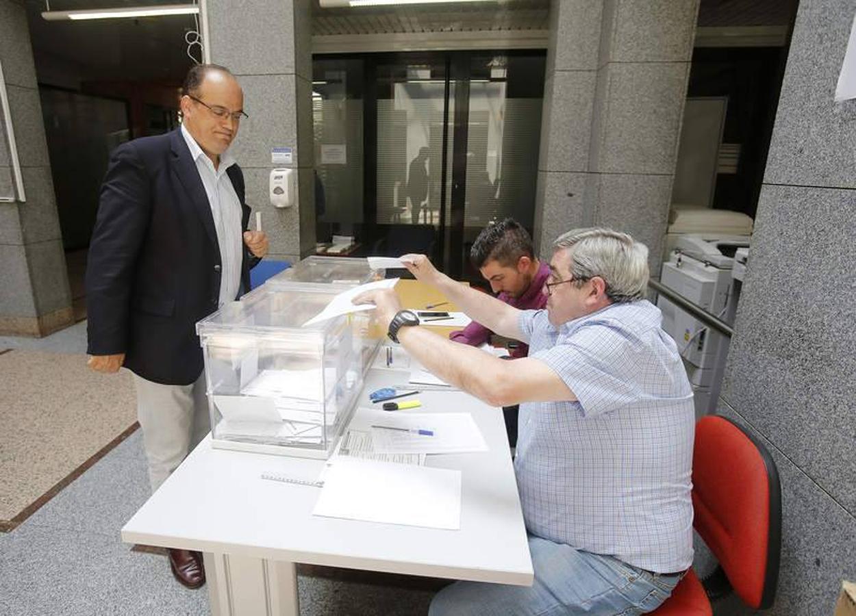 Jornada electoral en Palencia