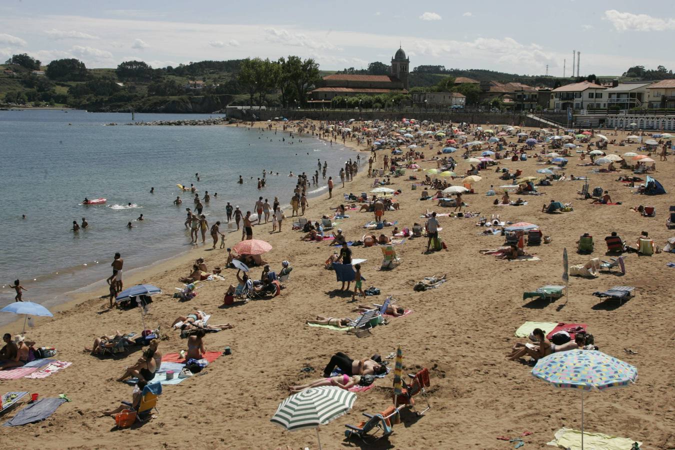 Playa de Luanco.