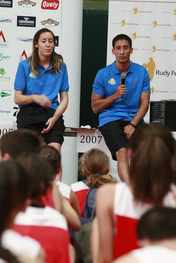 Arranca en Salamanca el campus de baloncesto Marta Fernández