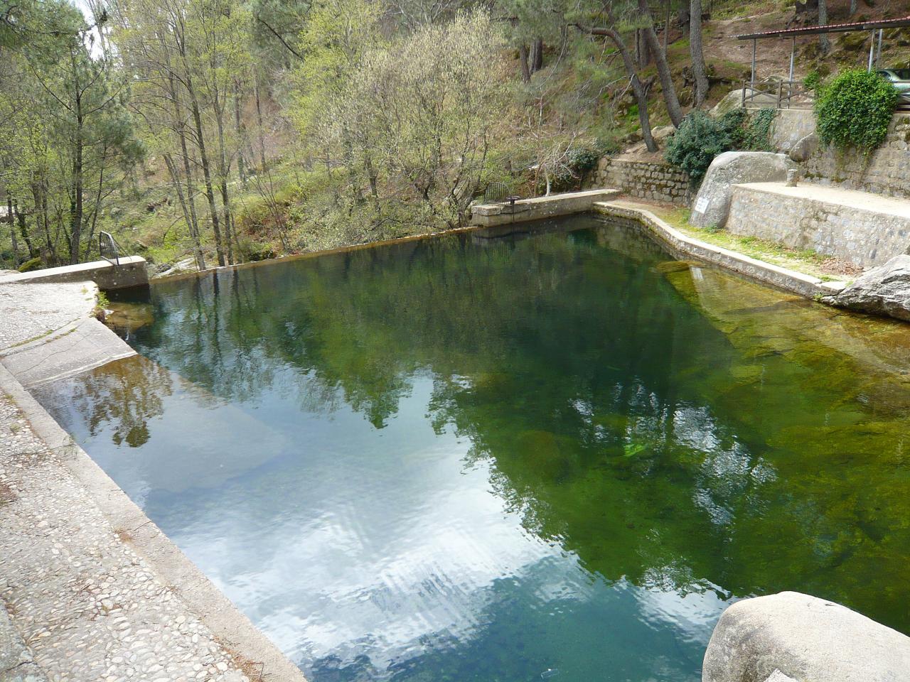 Charca de la Nieta en Piedralves (Ávila).