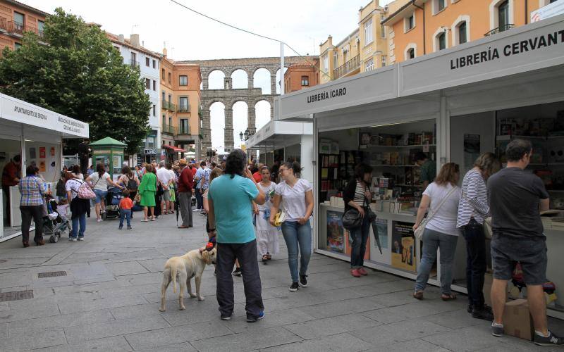 Feria del libro en Segovia