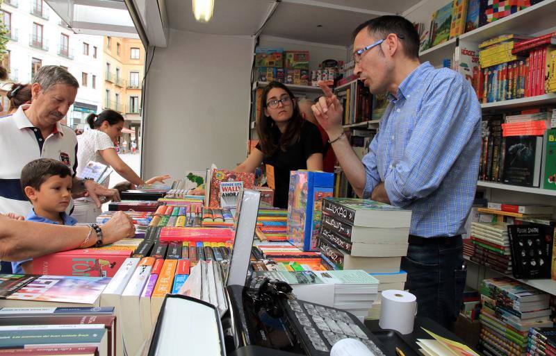 Feria del libro en Segovia